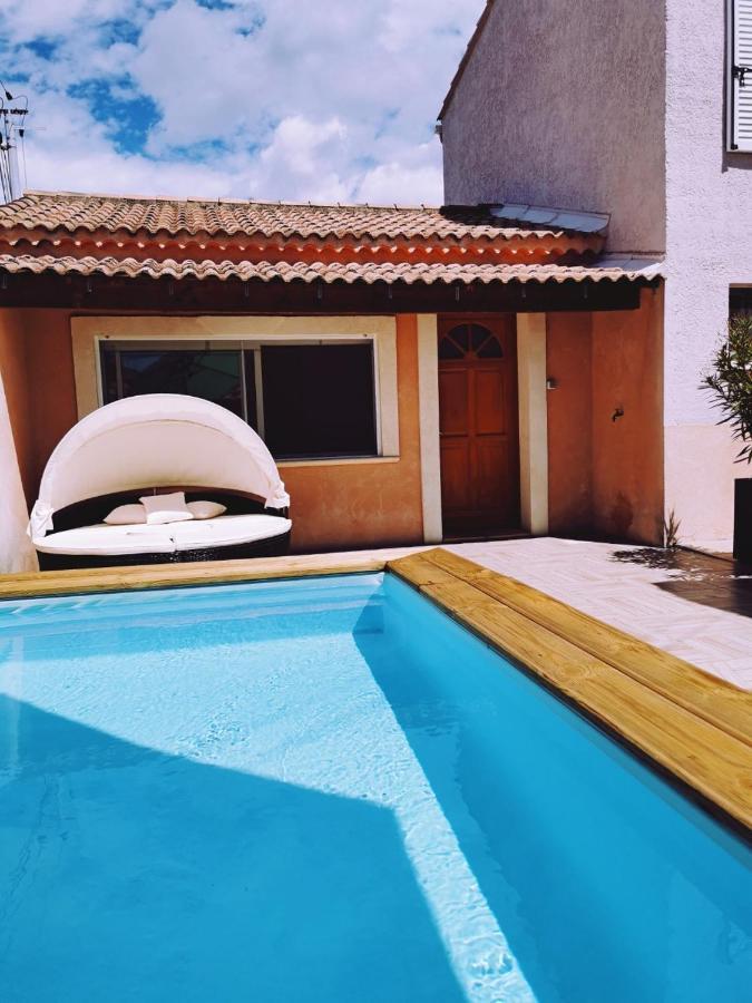 STUDIO PRIVATIF CLIMATISÉ , TERRASSE ET PiSCINE Pernes-les-Fontaines Extérieur photo